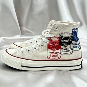 Converse Andy Warhol Soup Cans Womens 6.5 Mens 4.5 High Top Sneakers 147121C